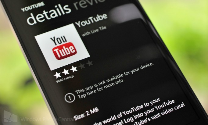 YouTube Windows Phone