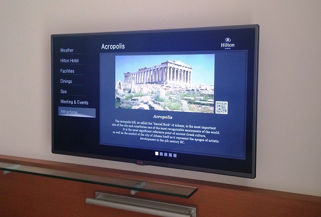 LG Hotel TV Case Study_Hilton Athens_1