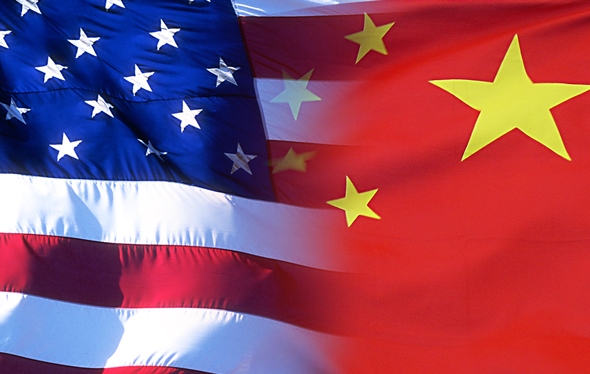 us-flag-and-china-flag