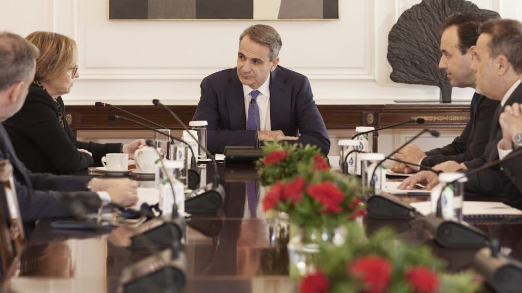 Με τη CEO του Ομίλου Vodafone συναντήθηκε ο Μητσοτάκης – Έρχονται επενδύσεις 1 δισ.