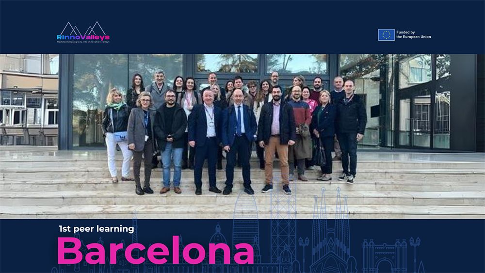 Η ελληνική αποστολή καινοτομίας στη Βαρκελώνη με το πρόγραμμα RInnoValleys