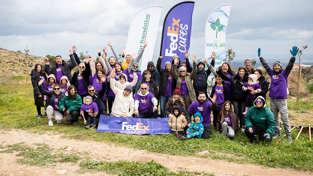 Η FedEx βοηθά στην αποκατάσταση τοπικών οικοσυστημάτων με 10.000 δέντρα σε Αθήνα και Εύβοια